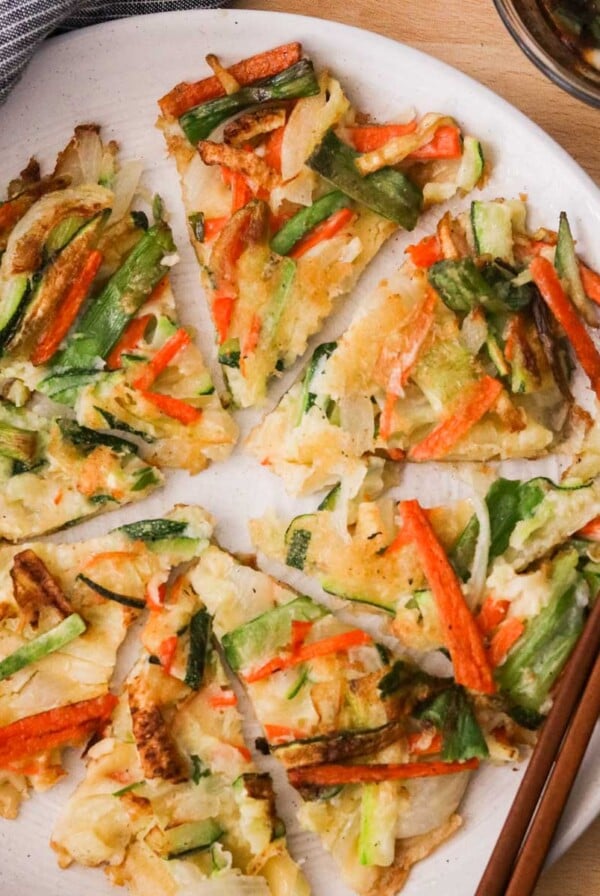 Korean Vegetable Pancakes