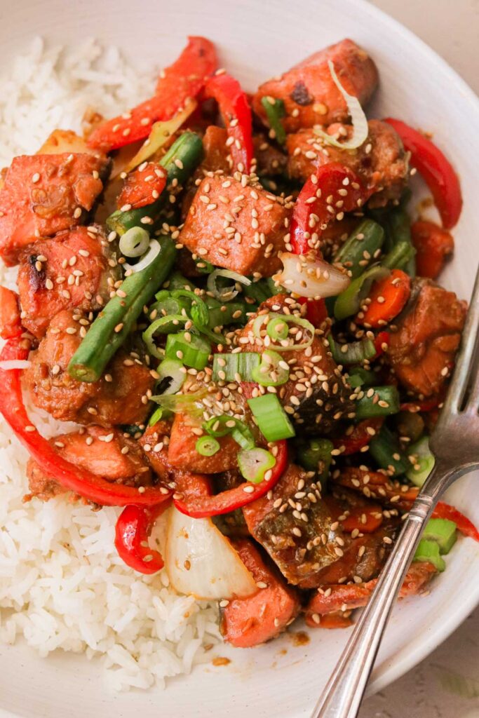 Quick & Easy Asian Salmon Stir Fry LaptrinhX / News