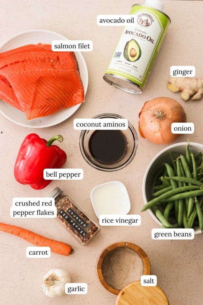 Quick & Easy Asian Salmon Stir Fry What Great Grandma Ate