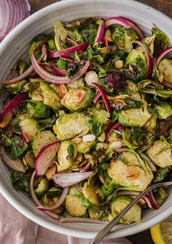 Roasted Brussels Sprouts Salad