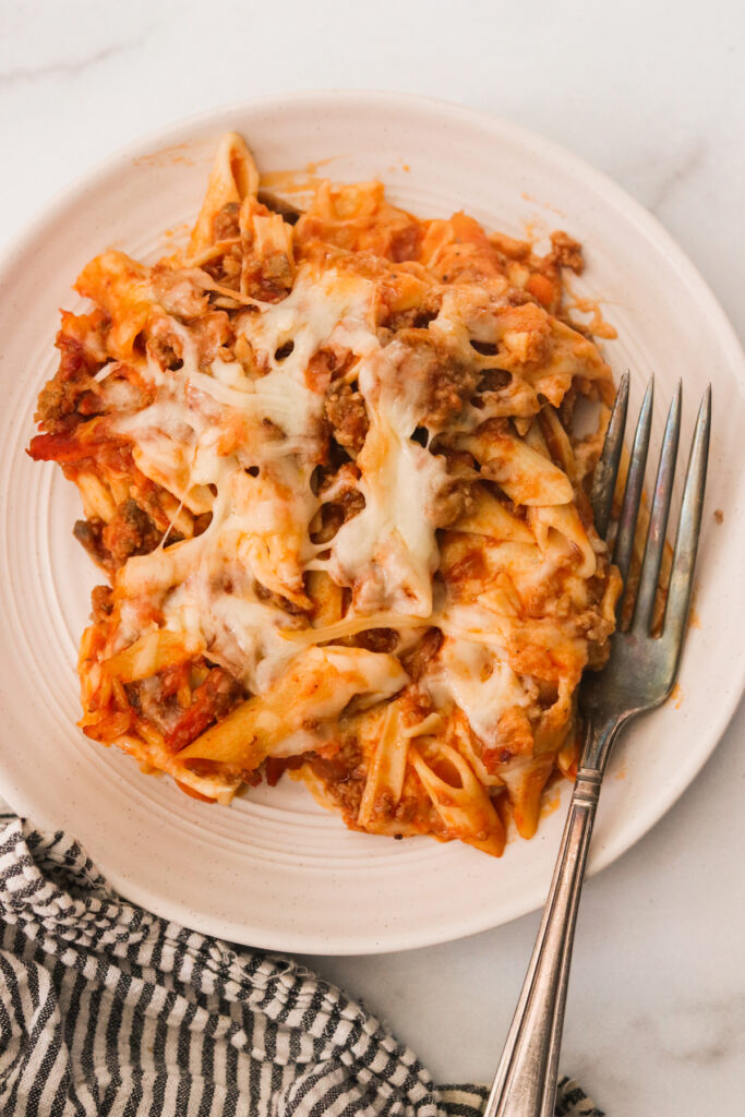 Hidden Veggie Lasagna Casserole (KidFriendly, Gluten Free Option