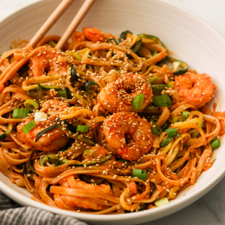 Gochujang Noodles (Korean Spicy Noodles) What Great Grandma Ate