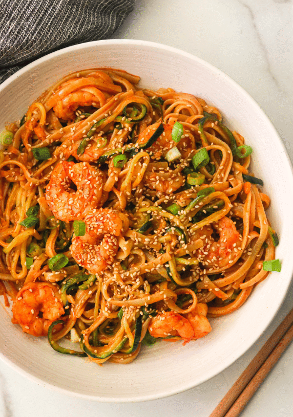 Gochujang Noodles - Korean Spicy Noodles