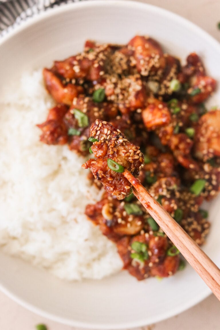 Air Fryer General Tso’s Chicken What Great Grandma Ate