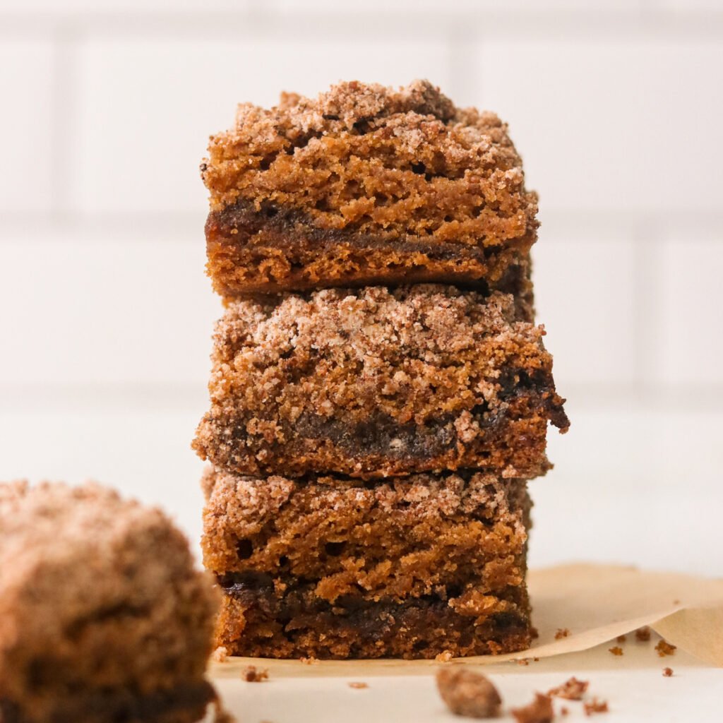 Classic Cinnamon Vegan Coffee Cake (Gluten Free!)