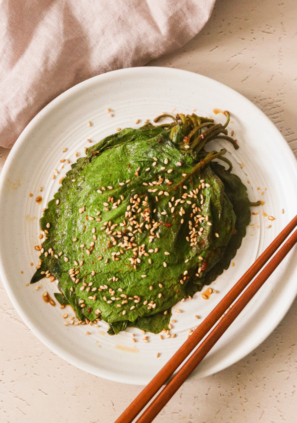 Pickled Korean Perilla Leaves