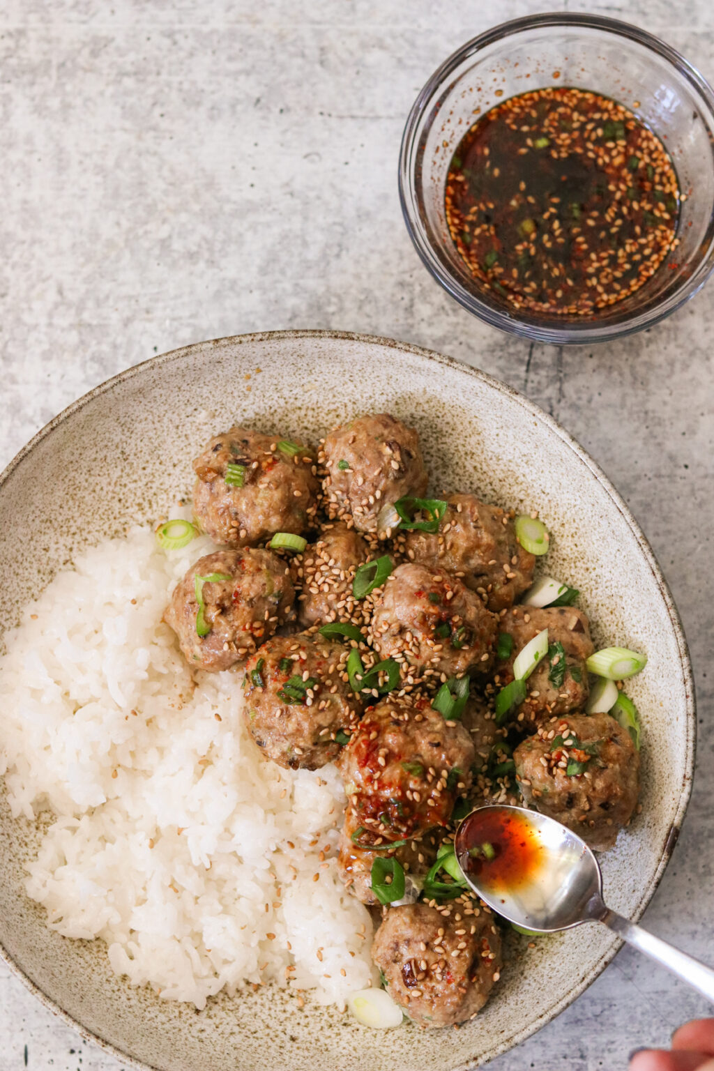 Easy GlutenFree Asian Pork Meatballs (No Breadcrumbs)