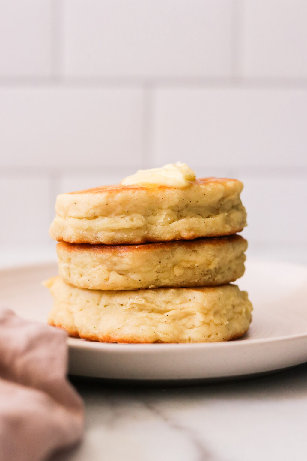 Fluffy Eggless Pancakes Recipe (Hidden Veggie Option)