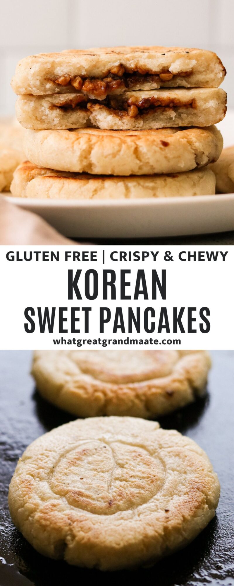 How to Make Korean Sweet Pancakes (Hotteok Recipe 호떡)