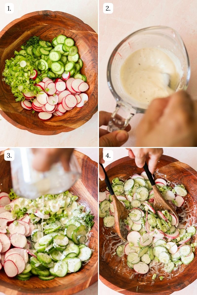numbered step by step photos showing how to make  this recipe. 