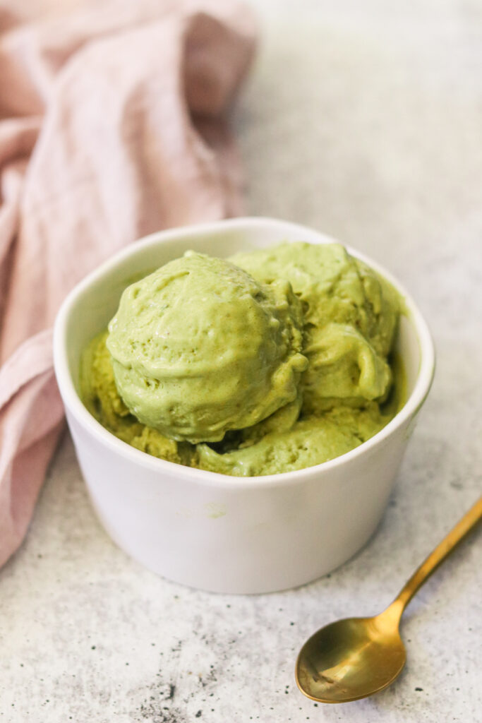3Ingredient Vegan Matcha Green Tea Ice Cream Recipe
