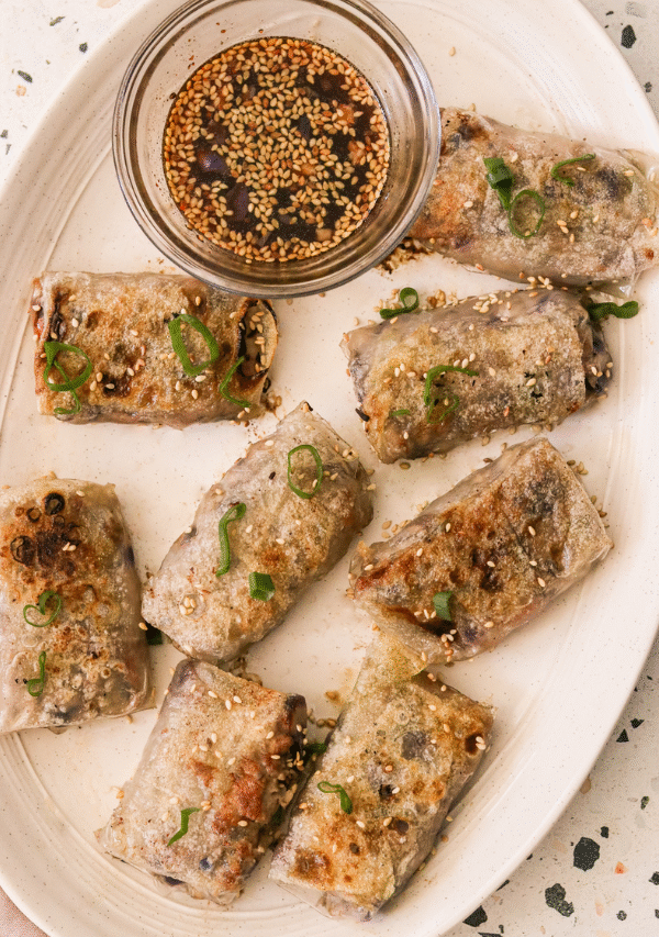 Crispy Rice Paper Dumplings