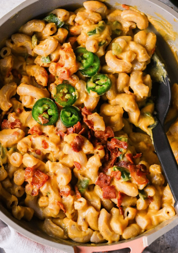 Bacon Jalapeño Mac and Cheese