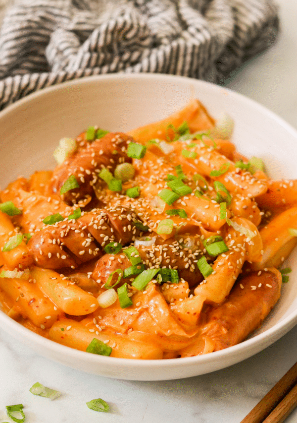 Creamy Rose Tteokbokki