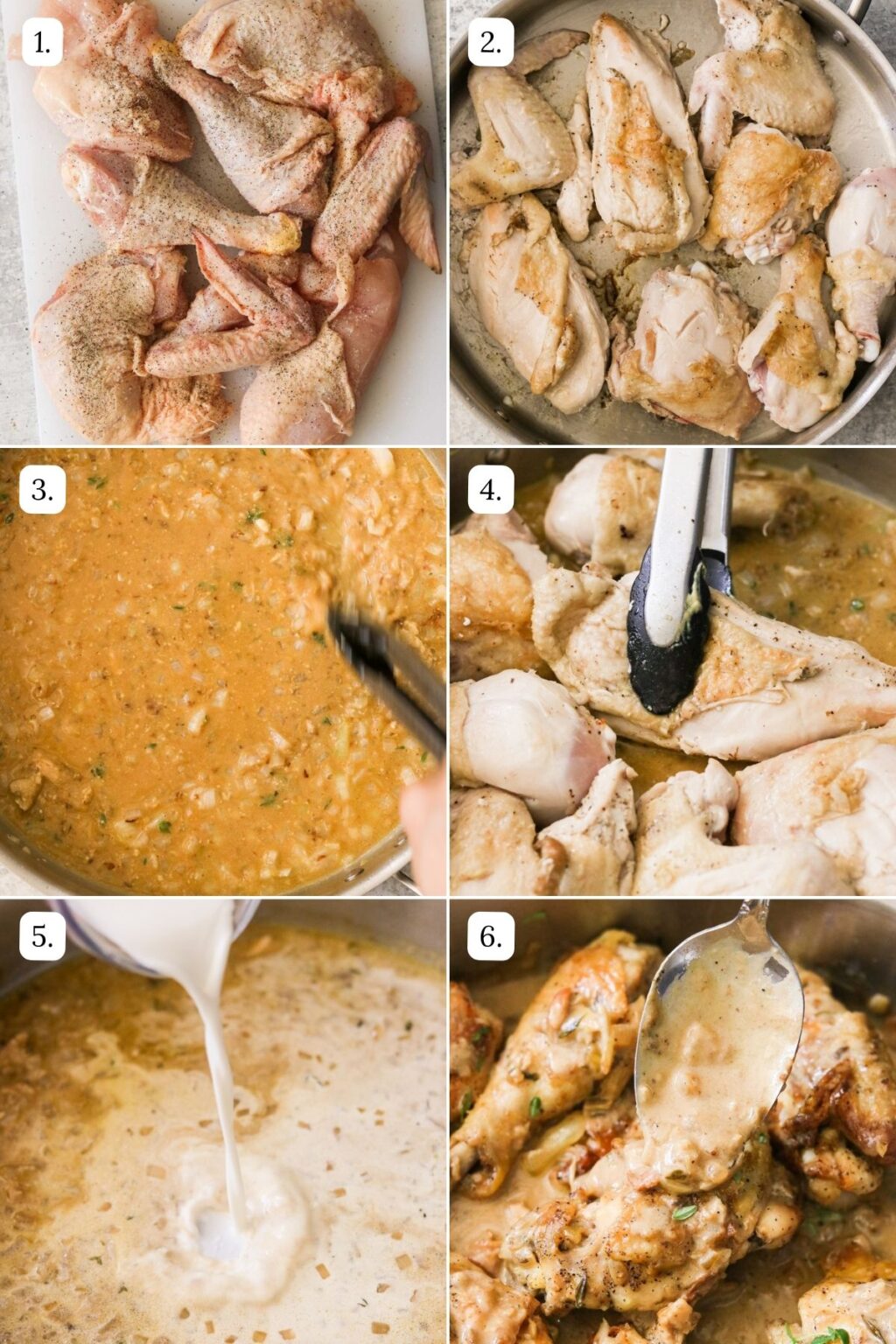 One Pan Easy Creamy Dijon Mustard Chicken Recipe