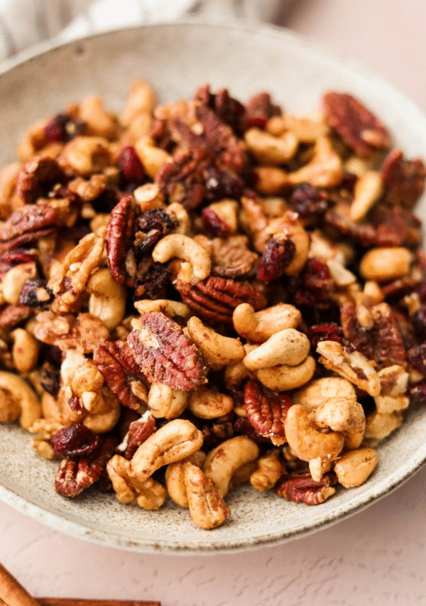 Cinnamon Spiced Nuts