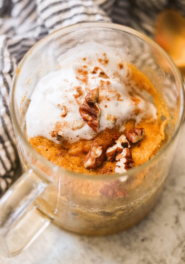 Paleo Pumpkin Mug Cake