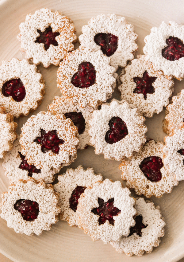Classic Linzer Augen Cookies