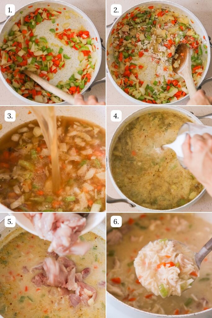 Easy Creamy Chicken Soup Recipe (with Rice) – What Great Grandma Ate