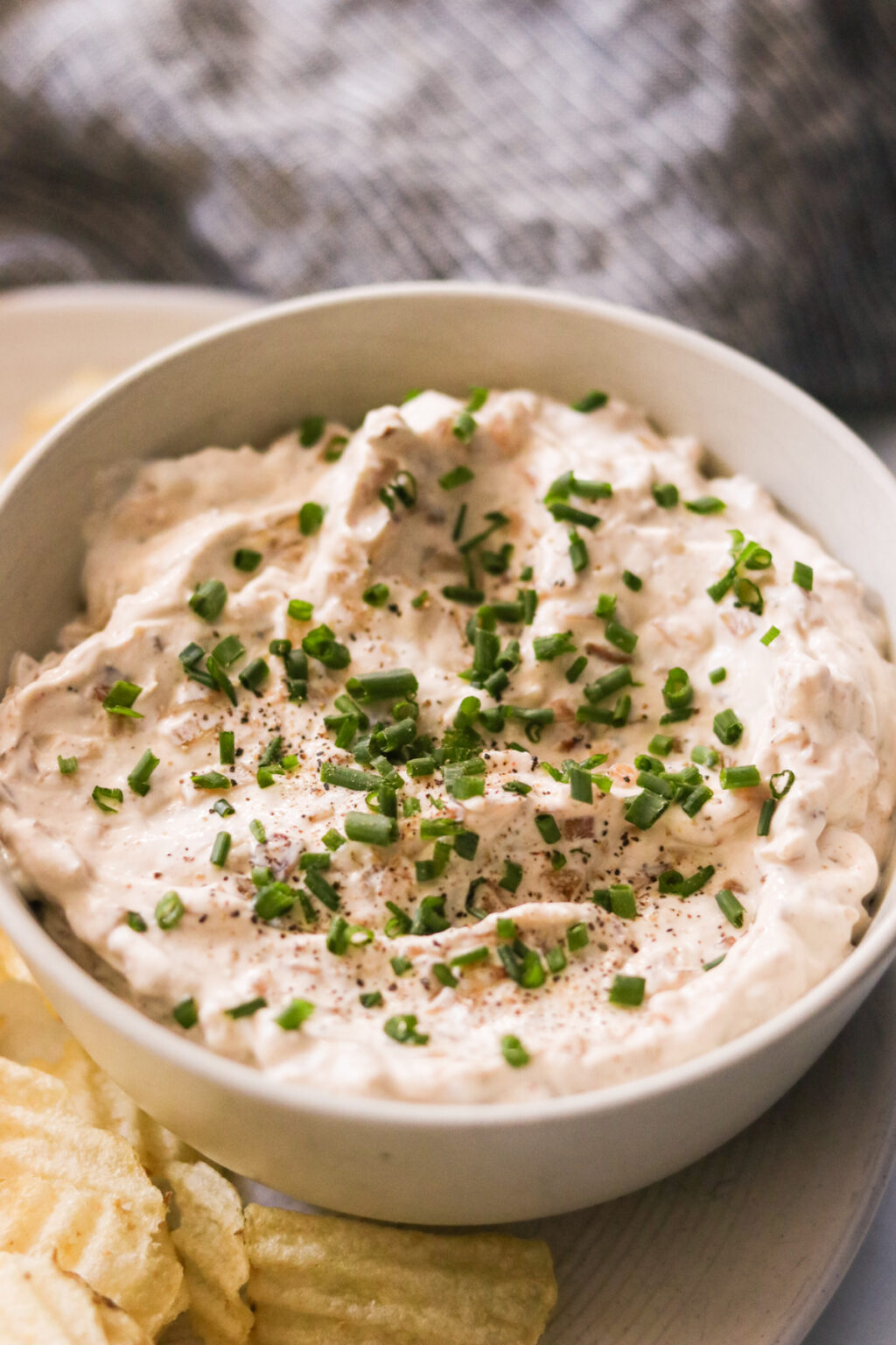 High Protein Greek Yogurt French Onion Dip Recipe | What Great Grandma Ate