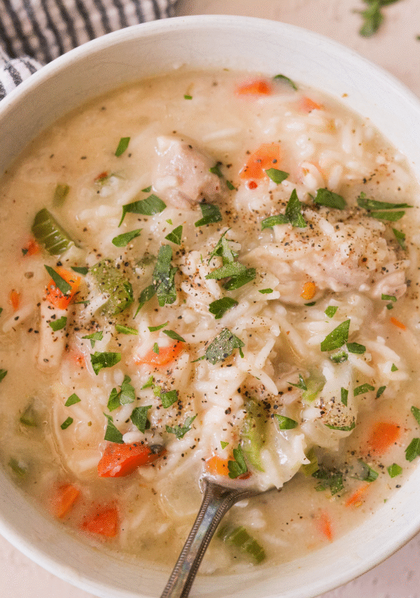 Easy Creamy Chicken Soup