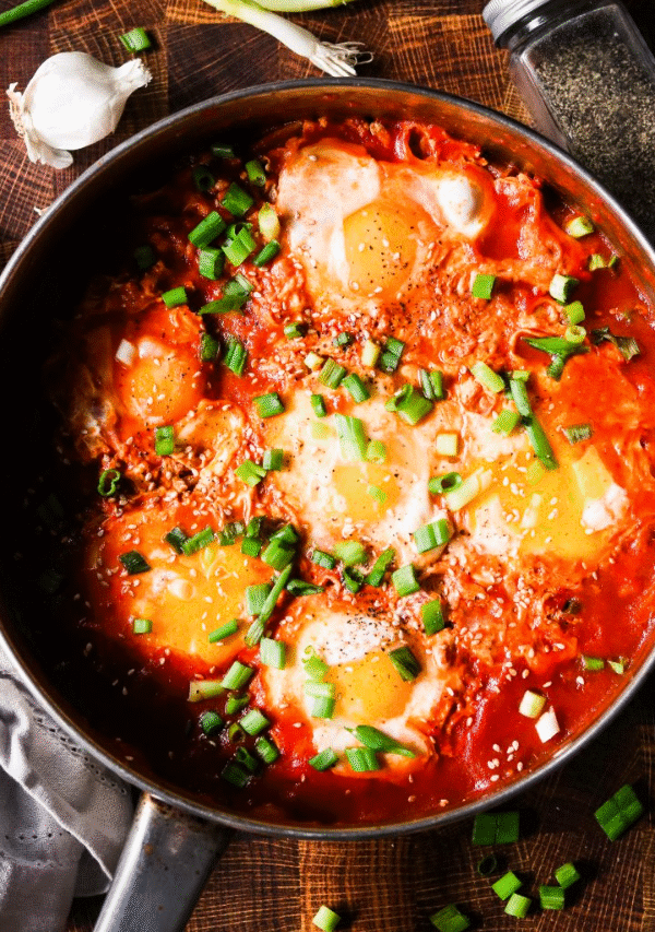 Kimchi Shakshuka