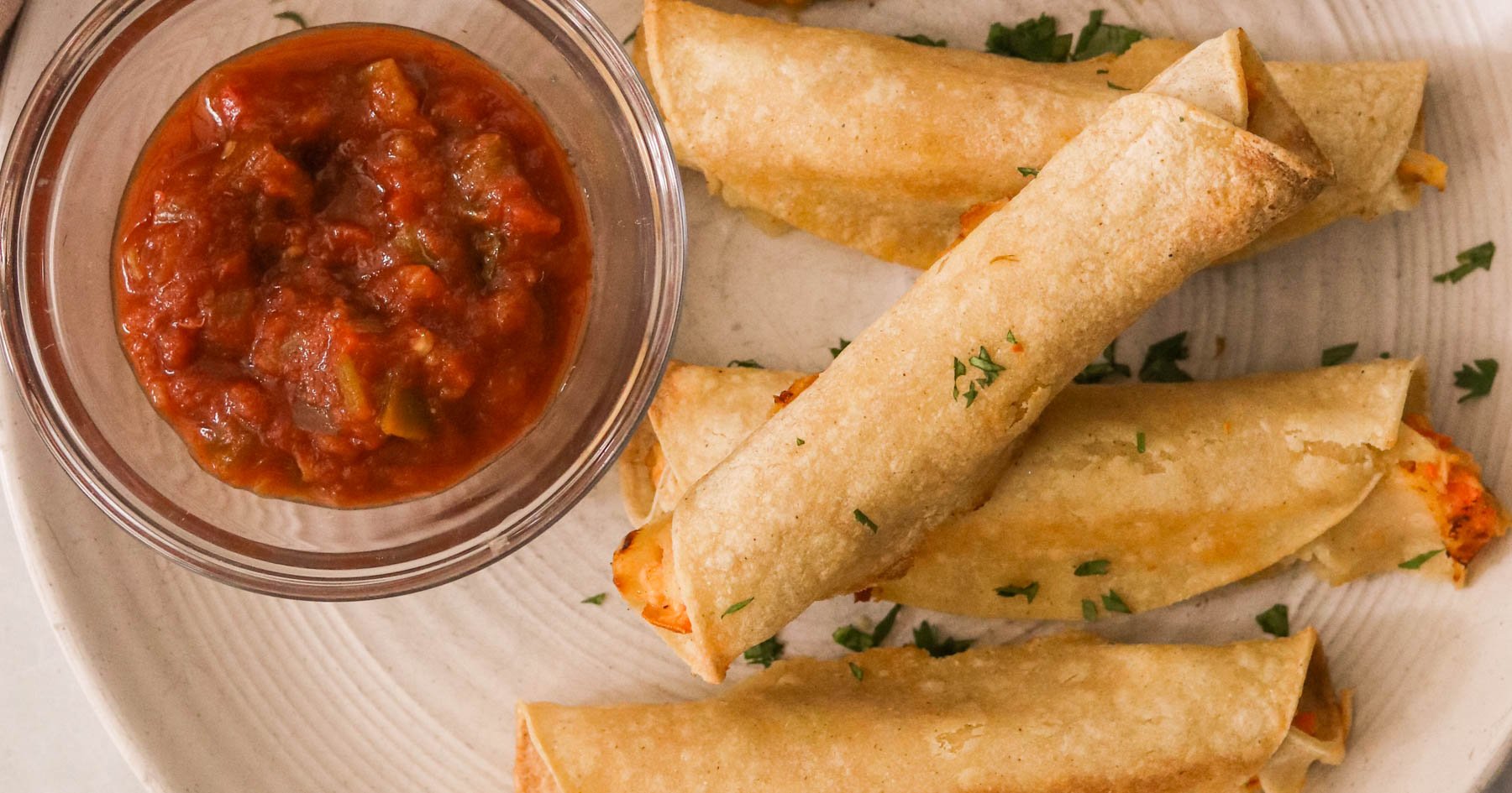 Crispy Baked Chicken Taquitos (Easy & Freezer-Friendly!)