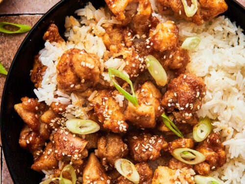 Crispy Air Fryer Sesame Chicken (Paleo & Whole30) | What Great